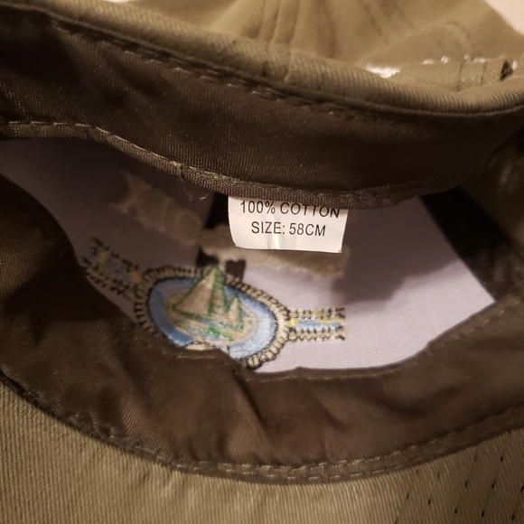 Olive Drab Green hat from the St. Croix pre-owned very good condition - Picture 3 of 4